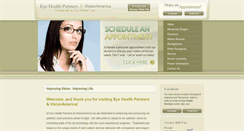 Desktop Screenshot of eyehealthpartners.com